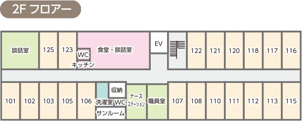 2F　フロアー